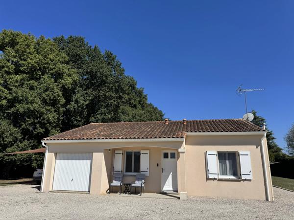 Pavillon récent aux portes de Jarnac