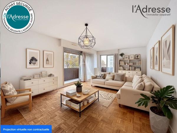 PUTEAUX/Quartier OASIS - Appartement 3 pièces 69 m² cave et parking