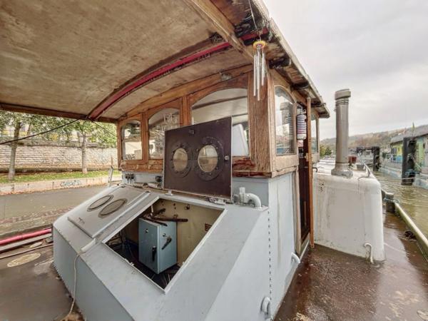 Péniche habitation 204 m² à deux pas de Perrache et du centre ville