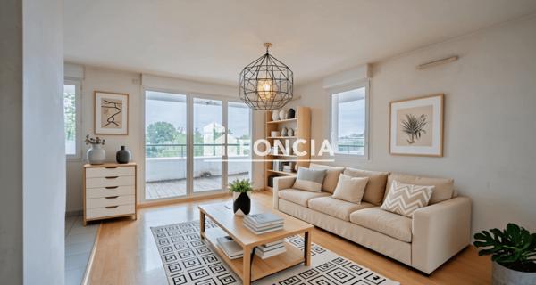 À vendre Appartement 3 pièces 60.65 m² - Nantes 44000