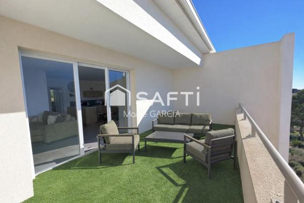 P3 traversant – Dernier étage – Terrasse plein sud – Garage 19 m² – Résidence 2021