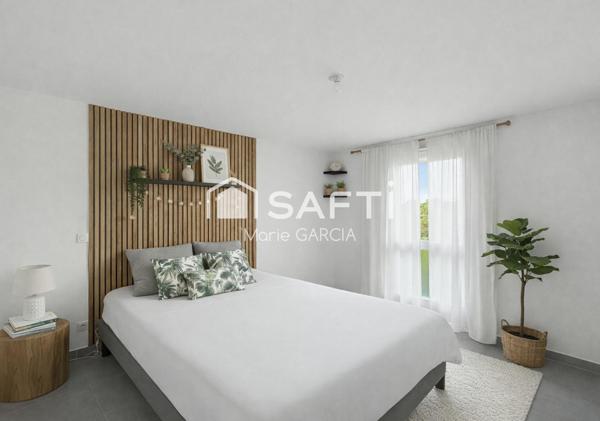 P3 traversant – Dernier étage – Terrasse plein sud – Garage 19 m² – Résidence 2021