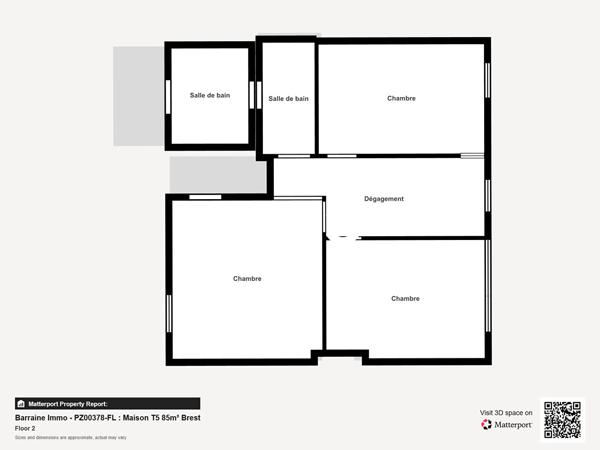 Vente maison à Brest, 5 pièces 85.19m²
