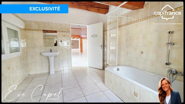 Appartement à vendre 5 pièces BELARGA (34), appartement 3 chambres et mezzanine + parking privatif + double terrasse