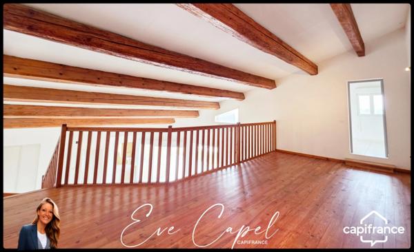 Appartement à vendre 5 pièces BELARGA (34), appartement 3 chambres et mezzanine + parking privatif + double terrasse