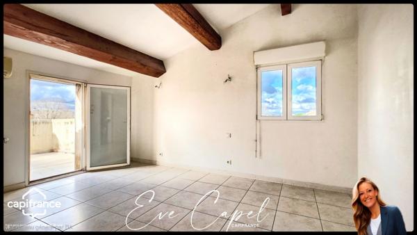 Appartement à vendre 5 pièces BELARGA (34), appartement 3 chambres et mezzanine + parking privatif + double terrasse