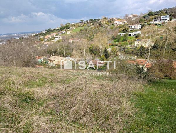 Terrain Lacroix-Falgarde avec vue dégagée