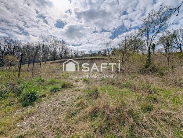 Terrain Lacroix-Falgarde avec vue dégagée