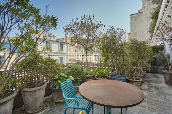 Location - Paris 6e - Jardin du Luxembourg - Terrasse - climatisation