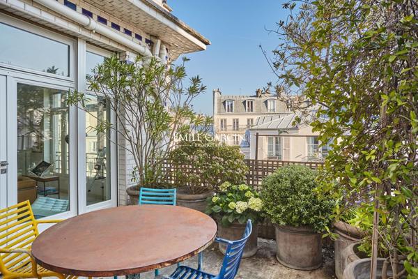 Location - Paris 6e - Jardin du Luxembourg - Terrasse - climatisation