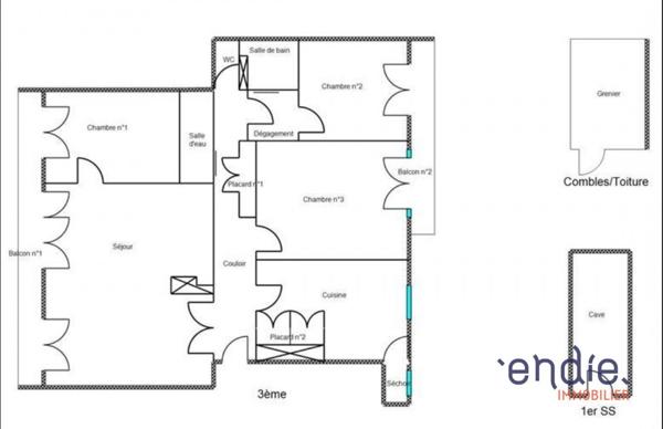 Achat vente Appartement Poitiers