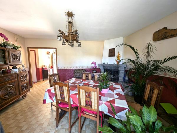 44410 HERBIGNAC - Au calme- Maison  avec sous-sol - 4 chambres - garage -avec terrain de presque 1 hectare