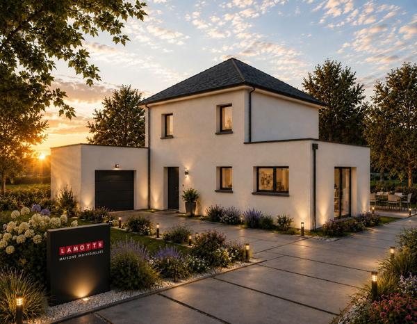 Terrain + Maison à vendre 6 pièces - 106 m²