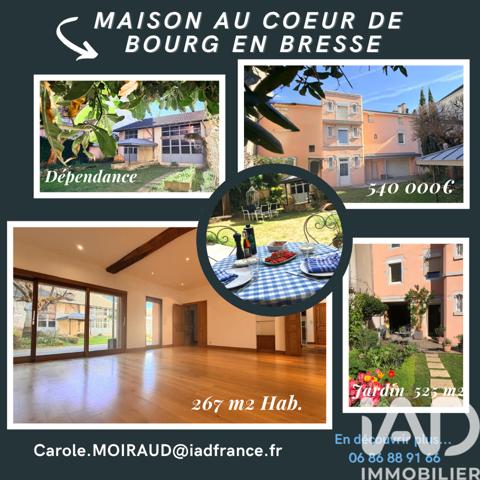 Maison à vendre 9 pièces 267 m² Bourg-en-Bresse