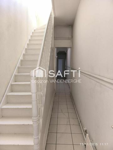 Maison de ville 156m² | 364m² terrain | 3 Niveaux + Grenier