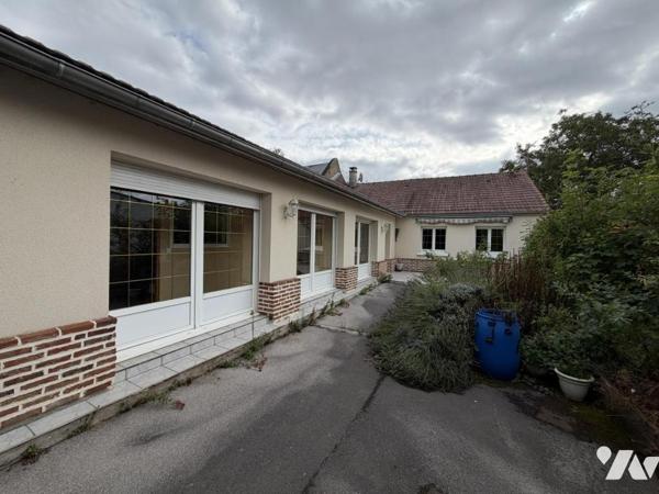 AMIENS - LONGPRE LES AMIENS - EXCLUSIVITE - PAVILLON 140 m² - 3 CHAMBRES - BUREAU - JARDIN