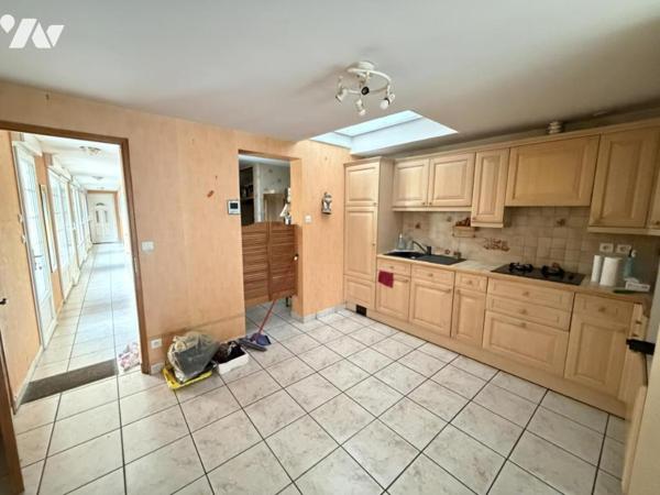 AMIENS - LONGPRE LES AMIENS - EXCLUSIVITE - PAVILLON 140 m² - 3 CHAMBRES - BUREAU - JARDIN