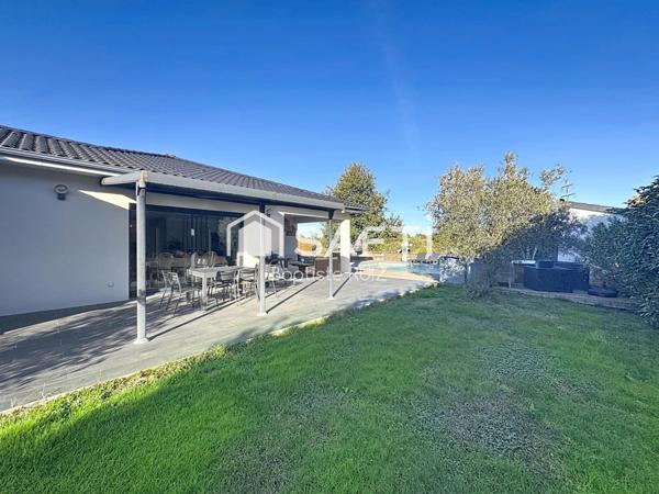 Maison contemporaine, 151m² sur 1340m² de parcelle