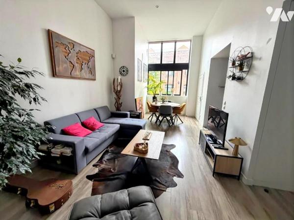 Loft avec 3 chambres, parking Pas de charge de copro