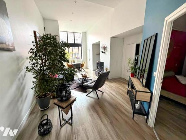 Loft avec 3 chambres, parking Pas de charge de copro