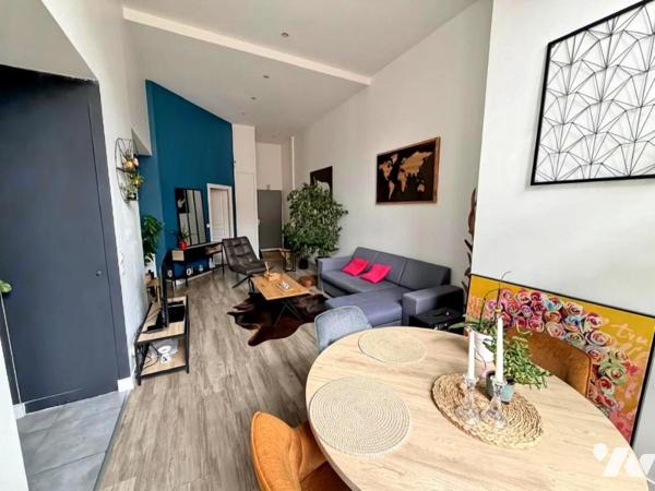 Loft avec 3 chambres, parking Pas de charge de copro