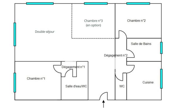 Appartement à vendre    4 pièces • 85 m2 Nice