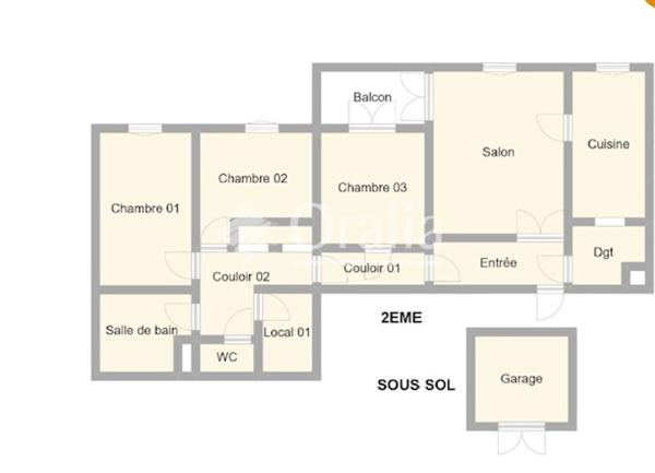 Appartement · Location Dijon (21000) 4 pièces · 83m²
