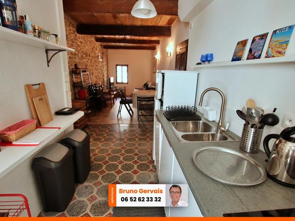 Maison à vendre 4 pièces à BOUZIGUES proche port