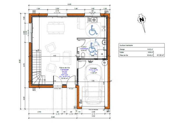 Maison - 295 000 € - 90m2 + 3 Chambres + Garage Clés En Mains