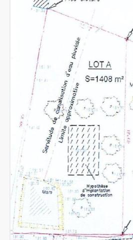 À découvrir, Sur la commune de MESNILS-SUR-ITON, Roman,  beau terrain à bâtir d'une superficie ...