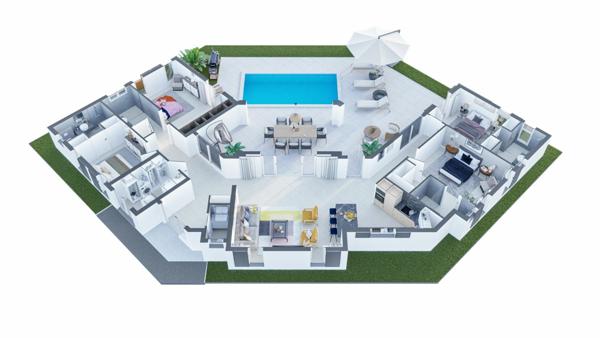 Maison à vendre  5 pièces • 158,74 m2 Saint-François