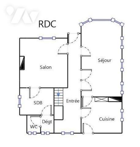 PONT-L'EVEQUE - Maison 5 pièces de 125 m²