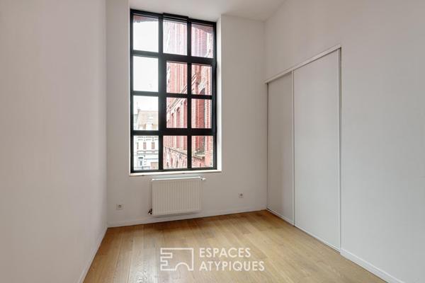 Loft lumineux au coeur d’une ancienne usine textile