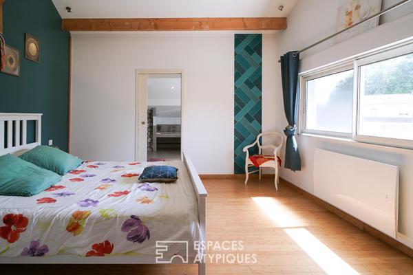 Un écrin contemporain avec piscine en coeur de ville