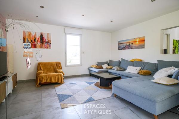 Un écrin contemporain avec piscine en coeur de ville