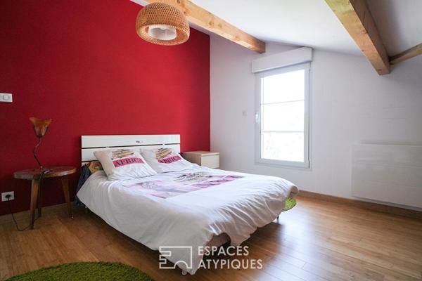 Un écrin contemporain avec piscine en coeur de ville