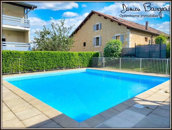 🌿 Très bel appartement T2 lumineux de 43 m² avec balcon et piscine – Thoiry