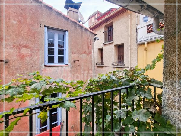 Maison de village d'angle 5 pièces COLLIOURE (66) coeur de village