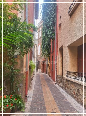 Maison de village d'angle 5 pièces COLLIOURE (66) coeur de village