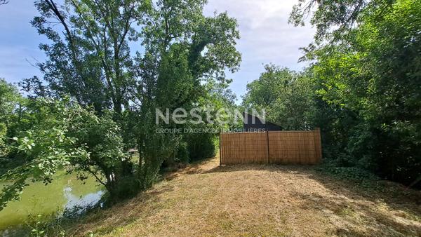 L'Ïle d'Elle, charmante maison au bord de l'eau sur terrain de plus de 1000 m² et cabane indépendante