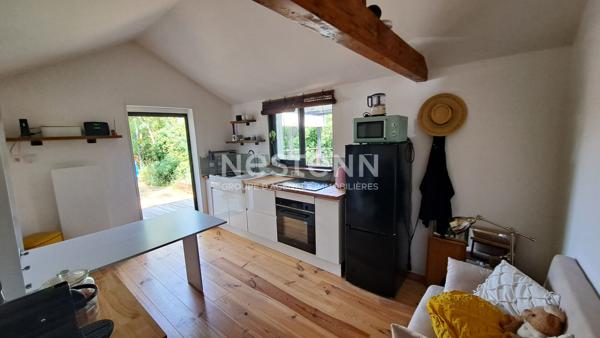 L'Ïle d'Elle, charmante maison au bord de l'eau sur terrain de plus de 1000 m² et cabane indépendante