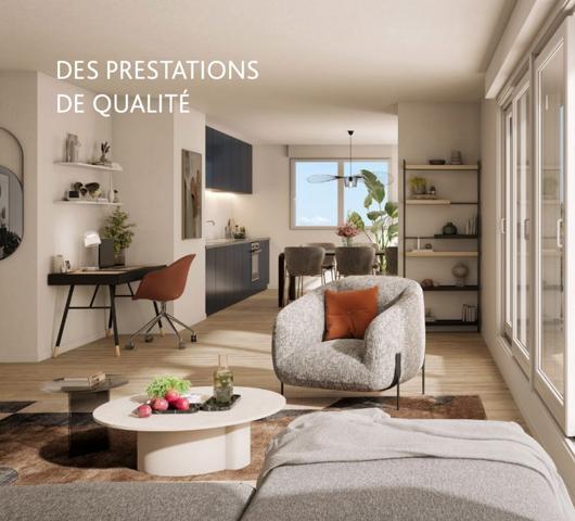 Appartement T3 avec Loggia et Parking