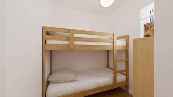 Appartement à vendre 3 pièces avec terrasse vue Lac et Montagnes sur SAVINES LE LAC (05) , Dans une résidence en construction style villa plein Sud ,livrable été 2026