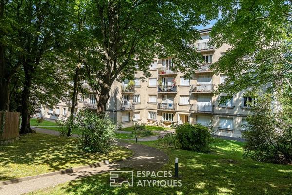 Appartement au sein d’un parc arboré à deux pas du centre-ville et de la gare Sèvres Rive-Gauche