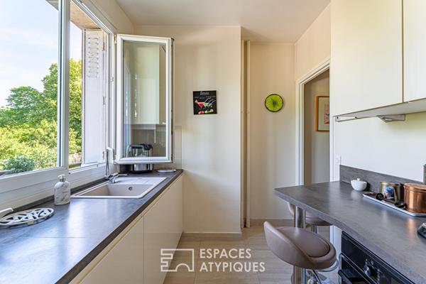 Appartement au sein d’un parc arboré à deux pas du centre-ville et de la gare Sèvres Rive-Gauche