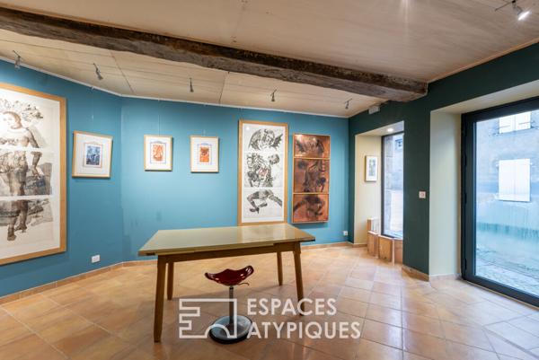 Atelier d’artiste, à proximité des plages