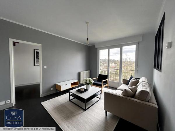Appartement à vendre 2 pièces 49m² Brive-la-Gaillarde (19100)