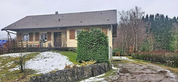 À deux pas de Gérardmer, maison familiale sur grand terrain avec fort potentiel