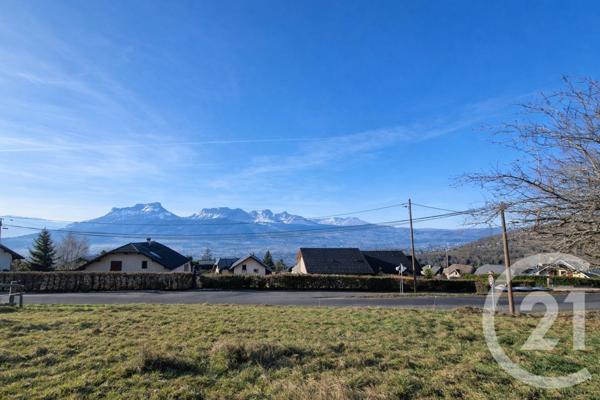 Terrain à vendre  1264 m2 ST JEAN D ARVEY - 73