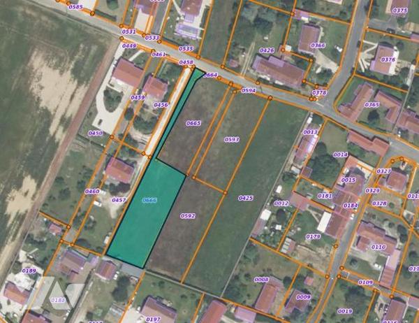 terrain à bâtir en lot arrière   CORQUILLEROY